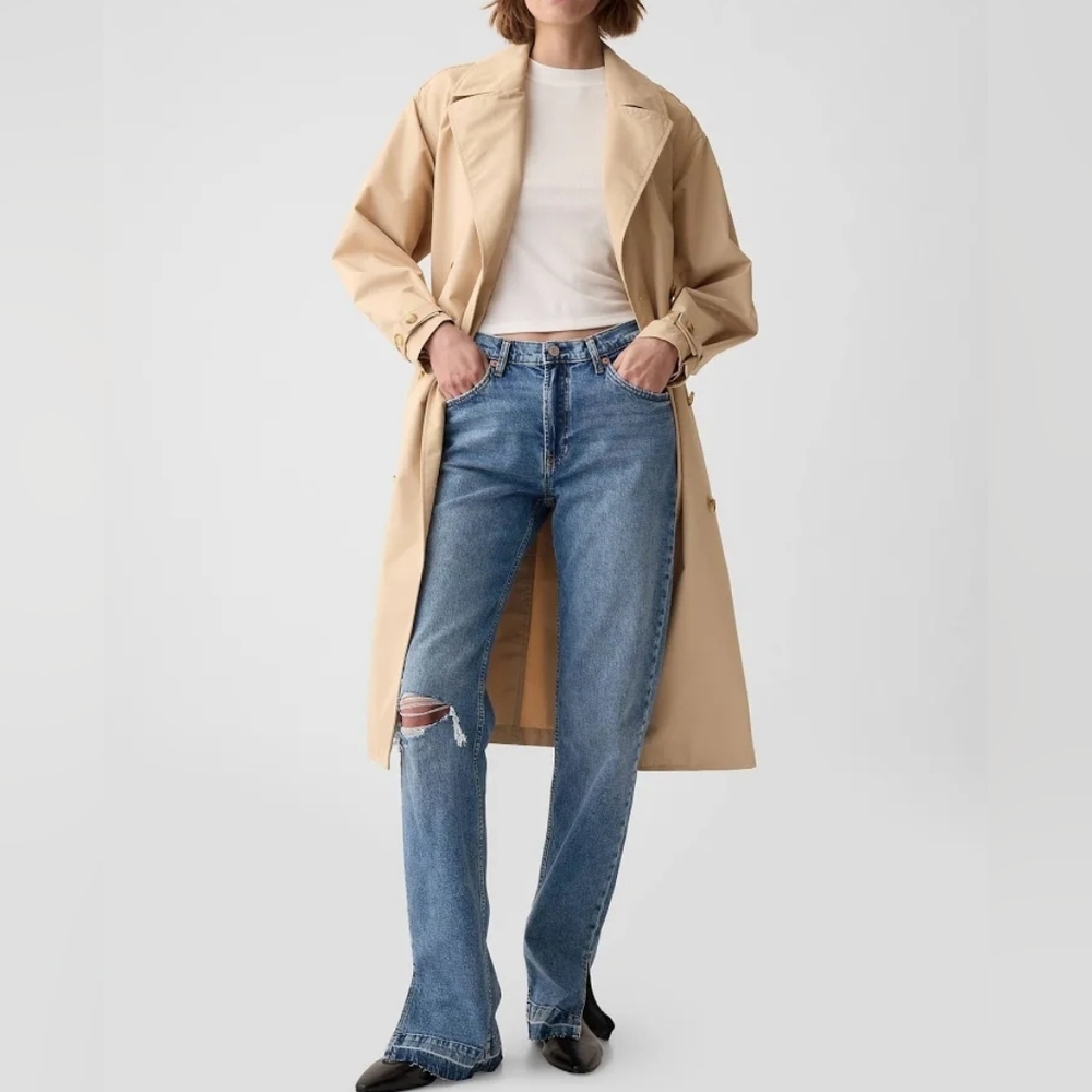 GAP 90's Loose Mid Rise Women's Straight Leg Blue Jeans